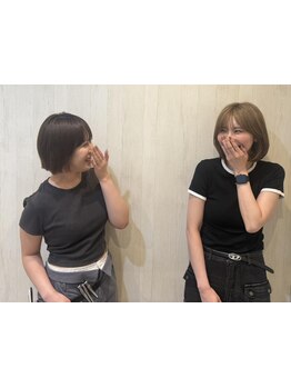 スタイルが決まってなくても一緒に相談しながらトレンド×似合わせをご提案☆女性ならではのお悩み解決も◎