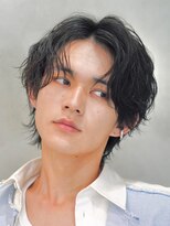 フィフス 原宿(fifth)&nbsp;原宿ミディアムシャドウパーマツイスト波巻きスパイラルパーマ