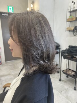 ラボヌールヘアーグレース 門前仲町店(La Bonheur hair grace) ハイライトグレージュ