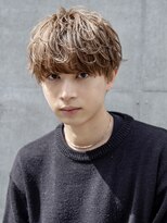 シティ(CITY)&nbsp;メンズマッシュツイストスパイラルニュアンスパーマ