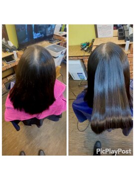 2025年12月9日ドリームルームのくせ毛革命異次元の縮毛矯正藤沢