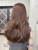 ブレス バイ ファースト 大和吉岡店(Breath by first) 【大和町美容室】イルミナ透明ベージュブラウン&美髪オージュア