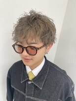 アース 市ヶ谷店(HAIR&MAKE EARTH)&nbsp;20代30代40代◎パーマ×アッシュグレージュで爽やか