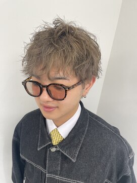 アース 市ヶ谷店(HAIR&MAKE EARTH) 20代30代40代◎パーマ×アッシュグレージュで爽やか