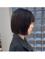 ザシェノンウメダ(THA CHAINON UMEDA) イメチェン/ピンクベージュ/アンブレラカラー/前髪/心斎橋