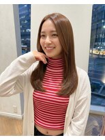 ハーツオオサカ(HE:ARTS OSAKA) 大人上品なセンターパートロング