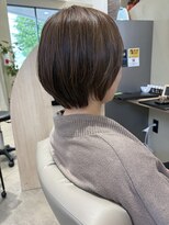 ヘアーザラブズラフズ オーガニカ 北九州(HAIR THE LOVES LAUGHS ORGANICA) 白髪ぼかし×グレージュ
