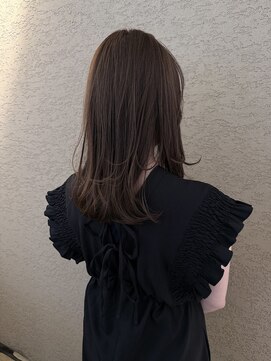 ビファインべクス(Befine becs) 柔らかいベージュカラー×ミディアムレイヤースタイル!