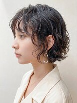 ウィールール 栄町店(WE RULE) レイヤーショートボブ小顔外ハネスタイルグレージュ