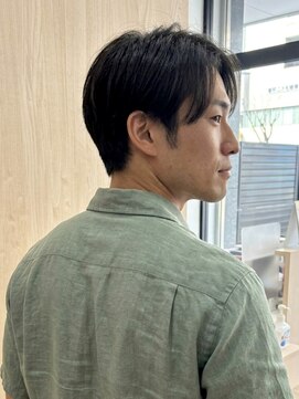 アエル 川西能勢口本店(aeru) ナチュラルセンターパートショート【阪急川西能勢口駅・JR川西
