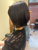 クリック(Click)&nbsp;ボブ/切りっぱなし/顔周りカット/30代40代50代/小倉美容室
