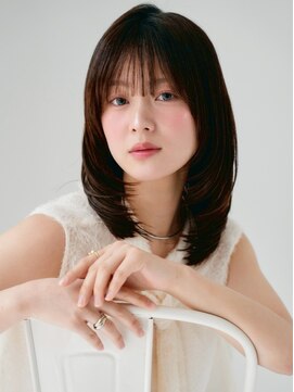 ジーナ 浦和(Zina) 髪質改善*くびれミディアムヘアグレージュ*美髪【Zina浦和】