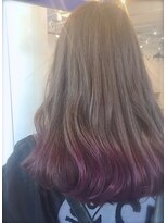 ヴィジョン(VISION)&nbsp;【VISION aoyama】パープルグラデーション×グレージュ