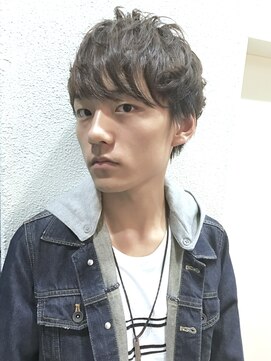 ヘアーデザイン シュシュ(hair design Chou Chou by Yone) ★chouchou  ★メンズニュアンスパーマ×束感ショート