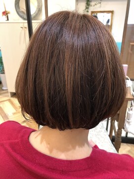 ロンドアベニール 北千住(Lond avenir) 大人前下がりのAラインボブ☆担当 店長 川上功介