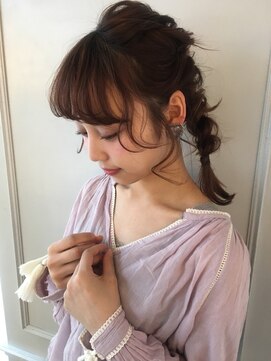 リンダバイネオリーブ 白楽店(Linda by neolive) ゆる可愛い編みおろしアレンジ  ♪