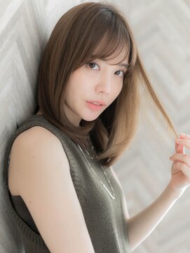 ローマ ギンザ(ROMA Ginza) 『ROMA』やわ肌、美肌◎大人かわいいイルミナカラー小顔セミディ