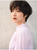 【snobrico】【高槻】丸顔ベース型にも似合う　アッシュブラウン