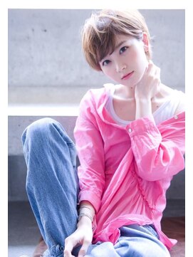 エース (ACE) ACE ナチュラルブラウン×小顔ショート