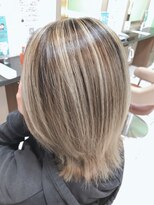 アッシュ 西川口店(Ash) ハイライト × ミルクティーベージュ