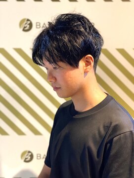 バーバーバー 千葉(BARBER-BAR) センターパートスタイル