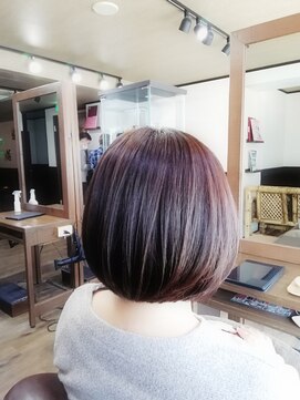 プラス(PLUS) イメチェン 丸みボブ