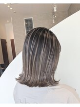 ヘアーラウンジ プレ(Hair Lounge Ple) コントラストバレイヤージュコントラスト☆