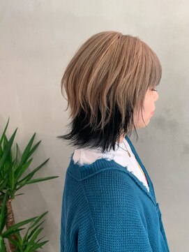 リシェスバイエンヴィー 西宮北口(Riches by ENVY) 簡単スタイリング 伸ばしかけヘア