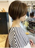 【THiRD 浅野】テラコッタカラーショート