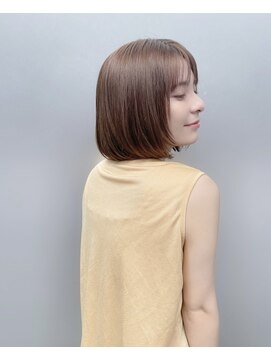 キース ヘアアンドメイク 恵比寿(kith. hair&make) シースルーバング/ケアカラー/髪質改善トリートメント/恵比寿