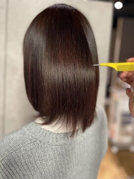 ニーナ ビューティーサロン(NINA Beauty Salon) うる艶レッド#艶髪#リケラエマルジョン