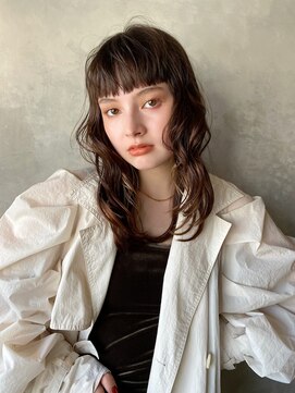 プネル(punel) ワイドバングヘア