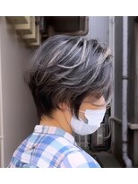 パブロ(Pablo) 大人気　大人のショートヘアにハイライトカラー