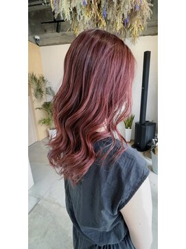 スタート(StarT) 【StarT】レッドピンク・ブリーチ無しカラー