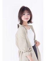 ブリング バイ スノードロップ 吉祥寺(BRING by Snowdrop)&nbsp;黒髪/グレーベージュ/レイヤーロング/前髪パーマ/吉祥寺