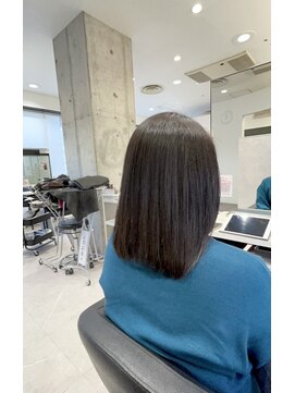 モードケイズブラン(MODE K's Blanc) ioLu髪質改善ストレート×髪質改善カラー【六甲道/髪質改善】