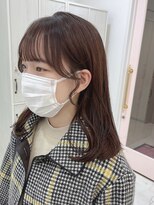 リルミー(Lilme) 可愛い顔周り+後れ毛♪ チョコレートベージュ *Lilme*