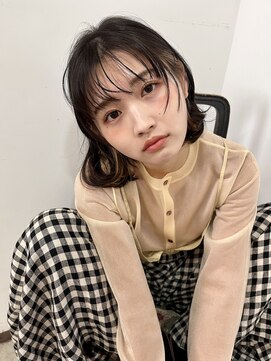 ラビリンス(Labyrinth) お顔周りのレイヤーが、かわいいボブ