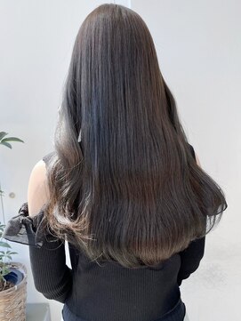 ロンド ボーイ 表参道(Lond BOY) フェミニンロング×髪質改善縮毛矯正ブリーチなしカラー[表参道]