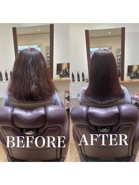 マハロ ヘアー(Mahalo Hair) ワンレンロング