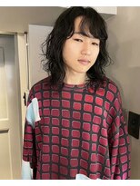ミディアムレイヤーパーマ