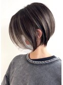 髪質改善ショートボブレイヤーカット