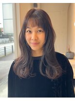 ティム(tim)&nbsp;レイヤーカット/ミディアムレイヤー/お顔まわりカット