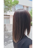 ジーナ 福岡千早(Zina)&nbsp;【松本秀子】艶カラー/髪質改善トリートメント/20代３０代４０代