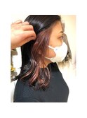 アレンジがもっと楽しくなるインナーカラー・チェリラベンダー