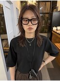 今っぽレイヤー/柔らかブラウン