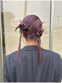 【中里恵梨】イベント向け10代20代崩れないカチモリヘアセット！