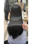 黒髪×髪質改善で圧倒的ツヤ髪へ