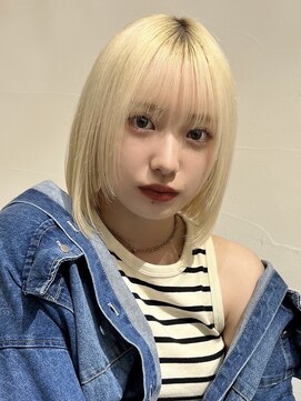 メゾンアクア 表参道(Maison ACQUA) レイヤーボブ/切りっぱなし/ウルフ/ハッシュボブ/ミディアム