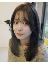 アミー 駒澤(Ammy komazawa)&nbsp;レイヤーカット/レイヤー/顔周り/ミディアム/